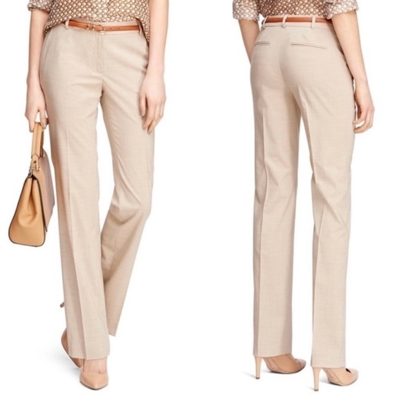 Brooks Brothers Pants - Brooks Brothers | Lucia Fit Stretch Straight Leg Dress Pant Khaki, Women’s 4